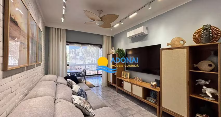 Apartamento com 2 dormitórios à venda, 88 m² por r$ 565.000,00 - jardim astúrias - guarujá/sp