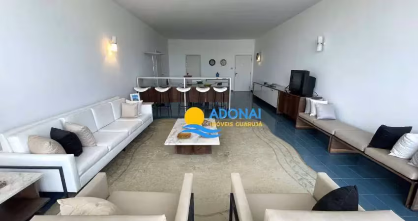Apartamento com 3 dormitórios à venda, 186 m² por r$ 1.200.000,00 - pitangueiras - guarujá/sp