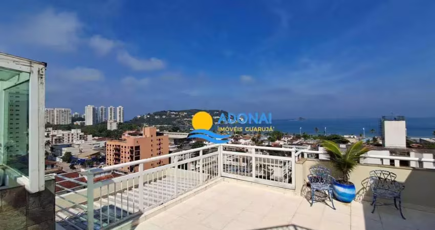 Cobertura com 3 dormitórios à venda, 298 m² por r$ 900.000,00 - enseada - guarujá/sp