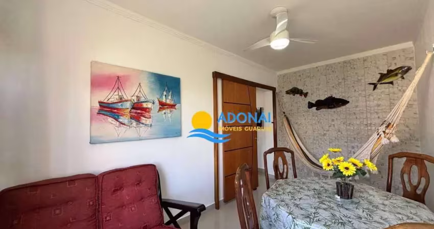 Apartamento com 1 dormitório à venda, 60 m² por r$ 300.000,00 - jardim astúrias - guarujá/sp