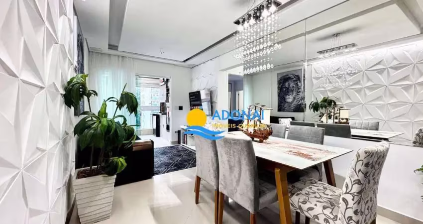 Apartamento com 2 dormitórios à venda, 77 m² por r$ 800.000,00 - pitangueiras - guarujá/sp