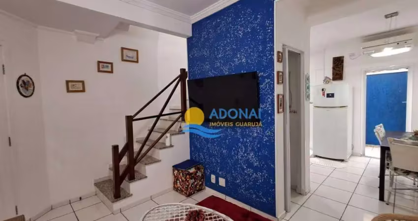 Casa com 2 dormitórios à venda, 65 m² por r$ 430.000,00 - enseada - guarujá/sp