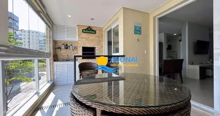 Apartamento com 2 dormitórios à venda, 89 m² por r$ 650.000,00 - enseada - guarujá/sp