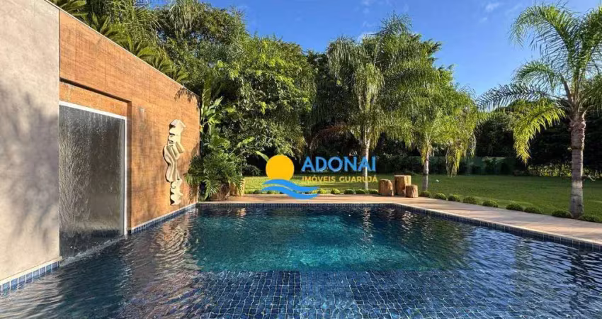 Casa com 6 dormitórios à venda, 685 m² por r$ 14.900.000,00 - jardim acapulco - guarujá/sp