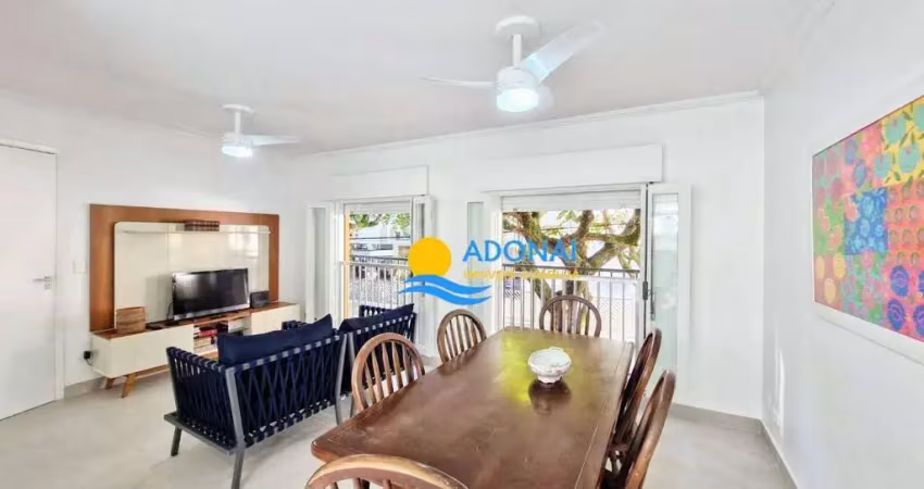 Apartamento com 3 dormitórios à venda, 90 m² por r$ 650.000,00 - pitangueiras - guarujá/sp