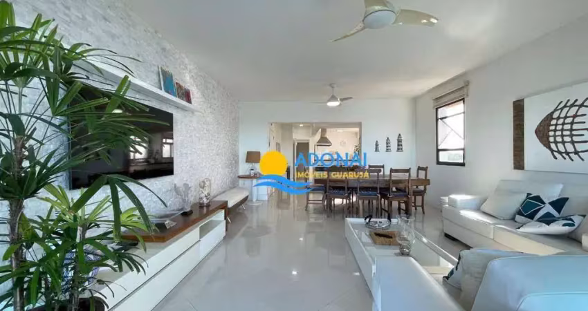 Apartamento com 3 dormitórios à venda, 175 m² por r$ 1.800.000,00 - jardim astúrias - guarujá/sp