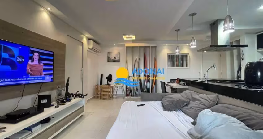 Apartamento com 3 dormitórios à venda, 110 m² por r$ 790.000,00 - pitangueiras - guarujá/sp