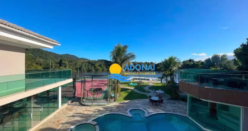 Marina guarujá, residencia exclusiva com pier virada para o canal e garagem nautica.