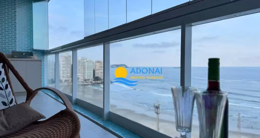 Apartamento com 4 dormitórios à venda, 195 m² por r$ 2.350.000,00 - pitangueiras - guarujá/sp