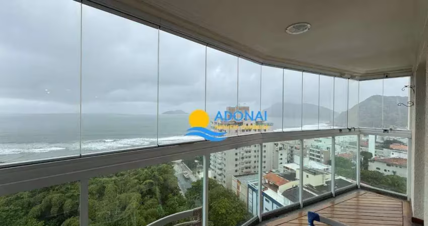 Apartamento com 3 dormitórios à venda, 115 m² por r$ 1.390.000,00 - jardim astúrias - guarujá/sp