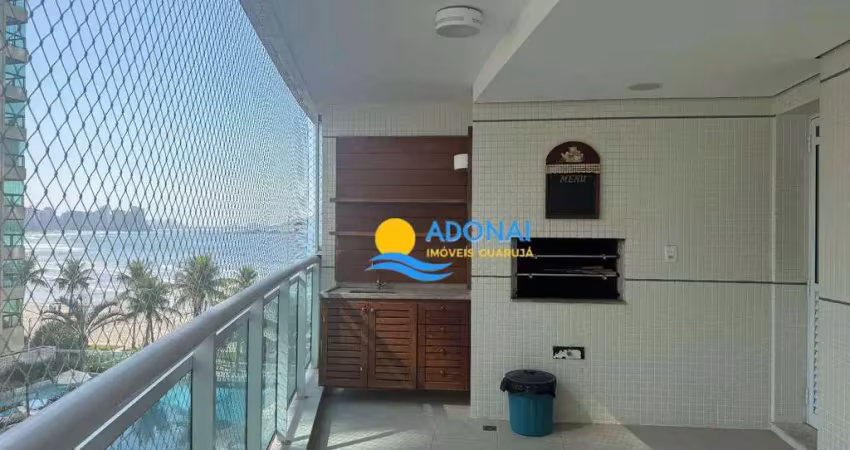 Apartamento com 3 dormitórios à venda, 156 m² por r$ 1.900.000,00 - jardim astúrias - guarujá/sp