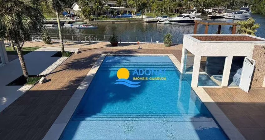 Casa com 5 dormitórios à venda, 1100 m² por r$ 28.500.000,00 - tijucopava - guarujá/sp