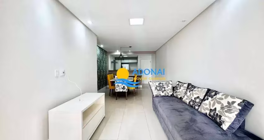 Apartamento com 3 dormitórios à venda, 100 m² por r$ 750.000,00 - pitangueiras - guarujá/sp