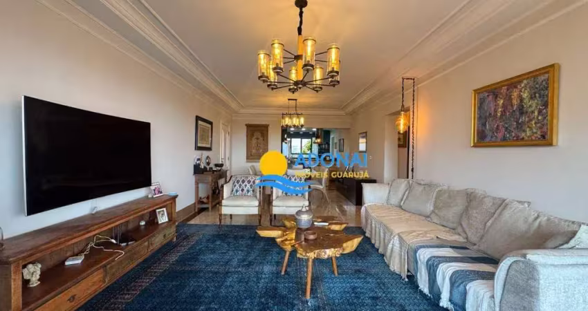 Apartamento com 3 dormitórios à venda, 155 m² por r$ 850.000,00 - enseada - guarujá/sp