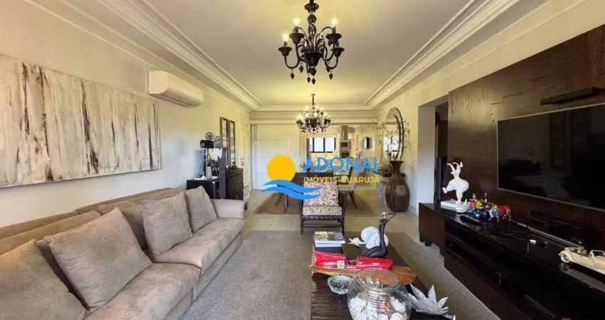 Apartamento com 3 dormitórios à venda, 155 m² por r$ 850.000,00 - enseada - guarujá/sp
