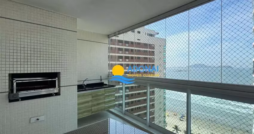 Apartamento com 3 dormitórios à venda, 117 m² por r$ 1.800.000,00 - jardim astúrias - guarujá/sp