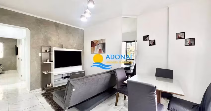 Apartamento com 2 dormitórios à venda, 60 m² por r$ 615.000,00 - jardim astúrias - guarujá/sp
