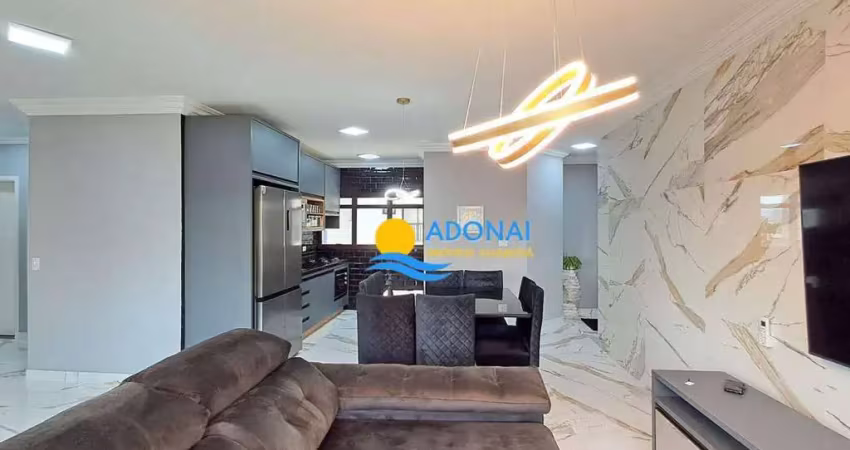 Apartamento com 3 dormitórios à venda, 90 m² por r$ 530.000,00 - enseada - guarujá/sp