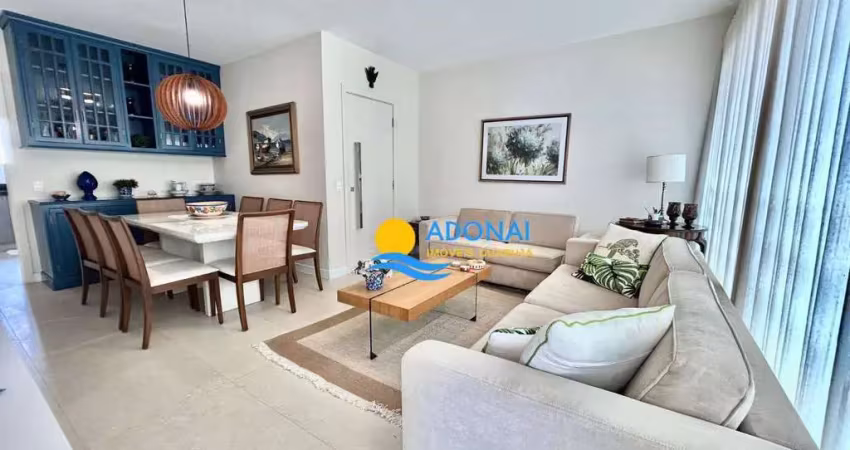 Apartamento com 4 dormitórios à venda, 135 m² por r$ 1.200.000,00 - pitangueiras - guarujá/sp