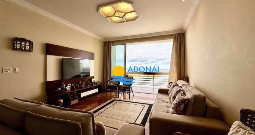 Apartamento com 3 dormitórios à venda, 154 m² por r$ 1.500.000,00 - pitangueiras - guarujá/sp