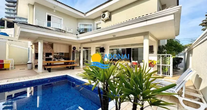 Casa com 3 dormitórios à venda, 350 m² por r$ 2.000.000,00 - tombo - guarujá/sp