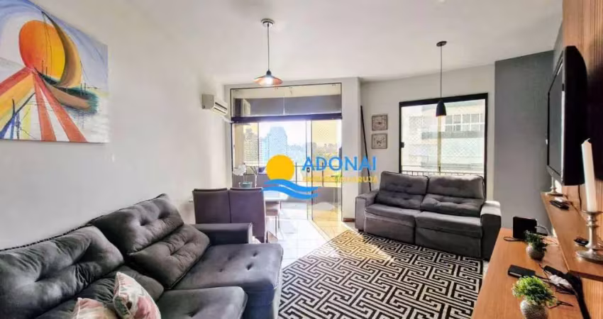 Apartamento com 3 dormitórios à venda, 110 m² por r$ 850.000,00 - pitangueiras - guarujá/sp
