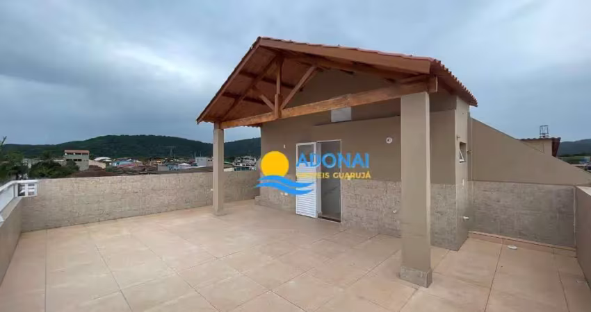 Casa com 2 dormitórios à venda, 75 m² por r$ 430.000,00 - vila santa rosa - guarujá/sp