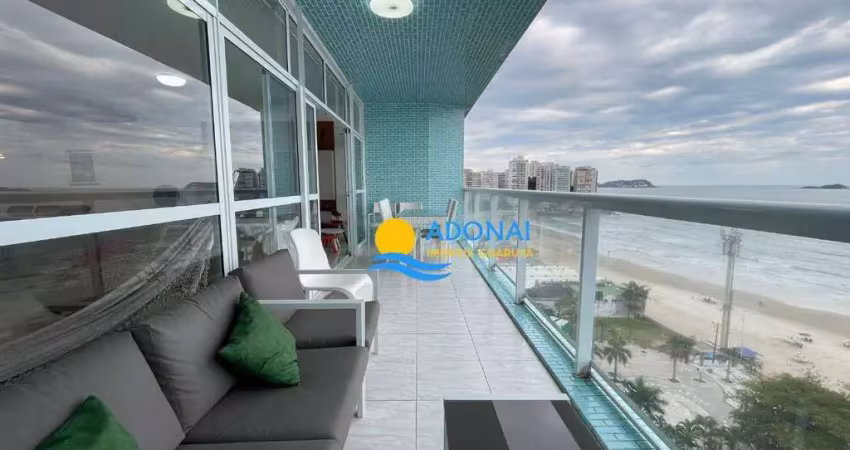 Apartamento com 4 dormitórios à venda, 195 m² por r$ 1.800.000,00 - pitangueiras - guarujá/sp