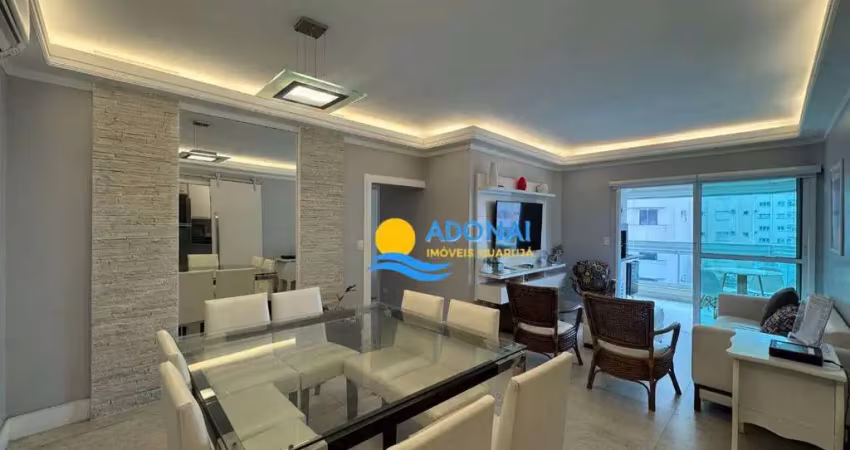 Apartamento com 3 dormitórios à venda, 130 m² por r$ 699.000,00 - enseada - guarujá/sp