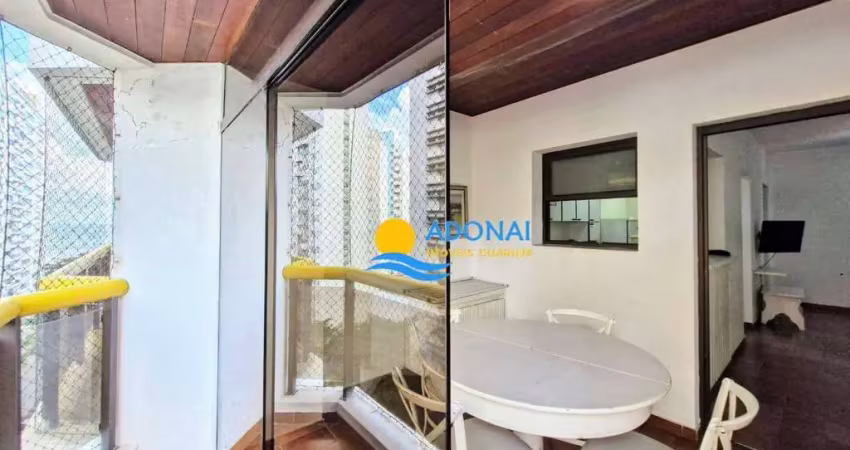 Apartamento com 2 dormitórios à venda, 100 m² por r$ 450.000,00 - pitangueiras - guarujá/sp