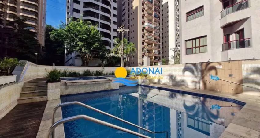 Apartamento com 3 dormitórios à venda, 190 m² por r$ 1.300.000,00 - pitangueiras - guarujá/sp