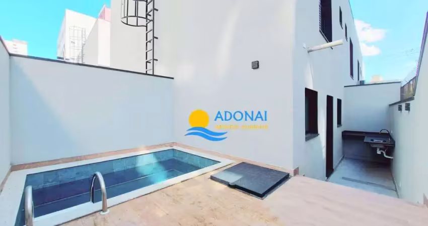 Casa com 3 dormitórios à venda, 90 m² por r$ 850.000,00 - jardim astúrias - guarujá/sp