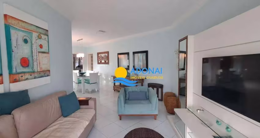 Apartamento com 3 dormitórios à venda, 126 m² por r$ 450.000,00 - enseada - guarujá/sp