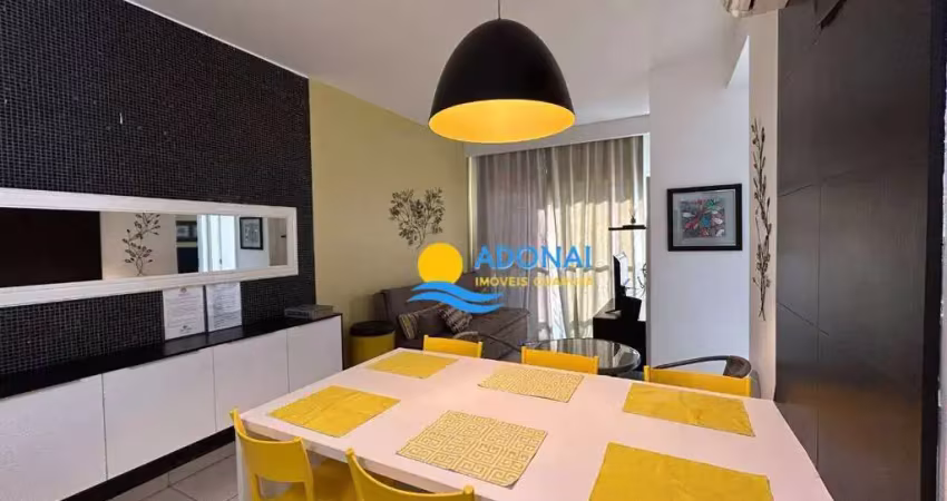 Apartamento com 2 dormitórios à venda, 70 m² por r$ 440.000,00 - enseada - guarujá/sp