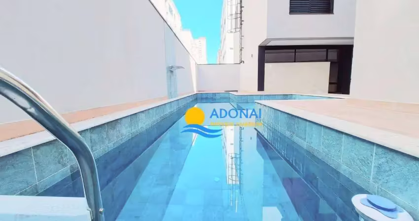 Casa com 3 dormitórios à venda, 90 m² por r$ 750.000,00 - jardim astúrias - guarujá/sp