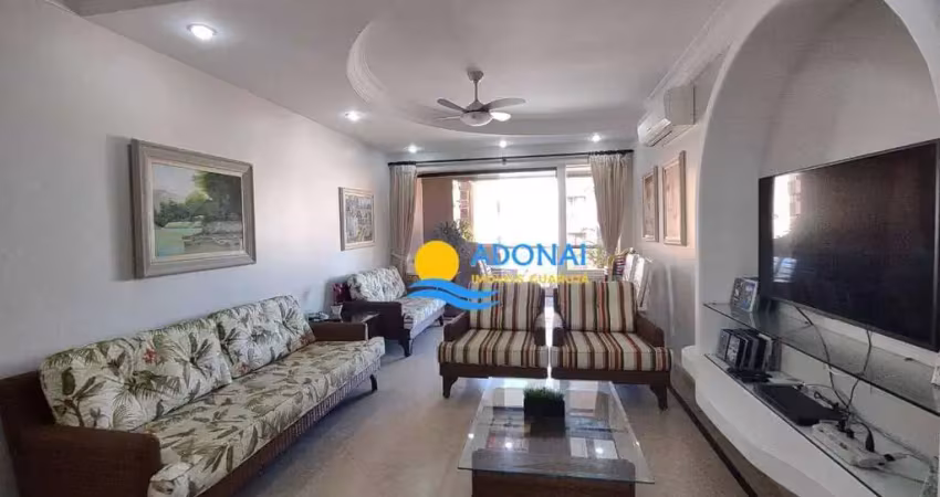 Apartamento com 3 dormitórios à venda, 170 m² por r$ 695.000,00 - enseada - guarujá/sp