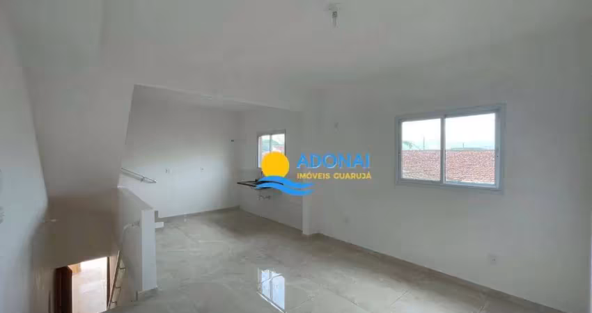 Casa com 2 dormitórios à venda, 75 m² por r$ 430.000,00 - vila santa rosa - guarujá/sp