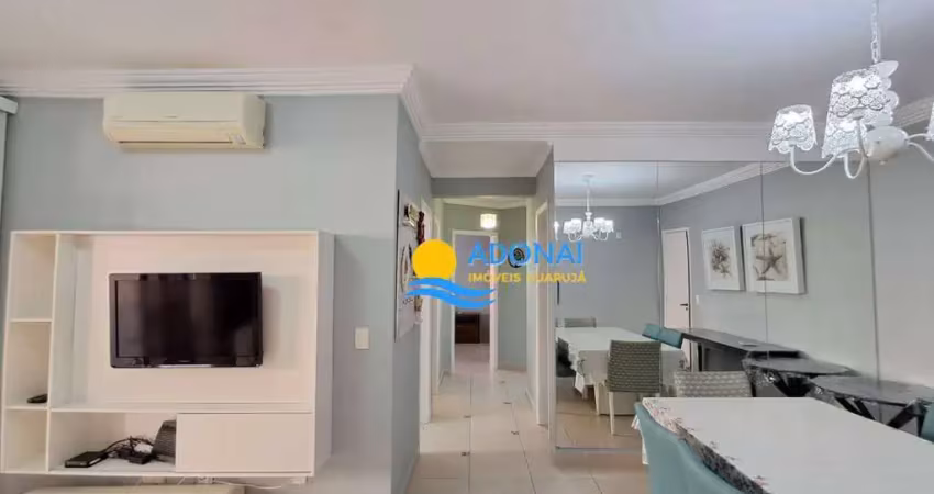 Apartamento com 3 dormitórios à venda, 90 m² por r$ 390.000,00 - enseada - guarujá/sp