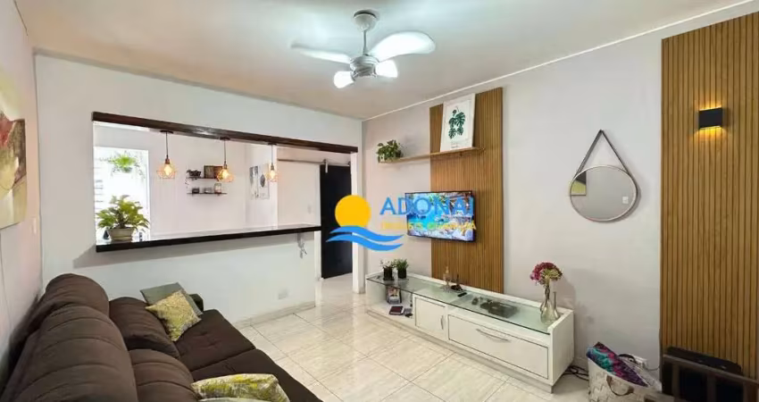 Apartamento com 2 dormitórios à venda, 60 m² por r$ 460.000,00 - tombo - guarujá/sp