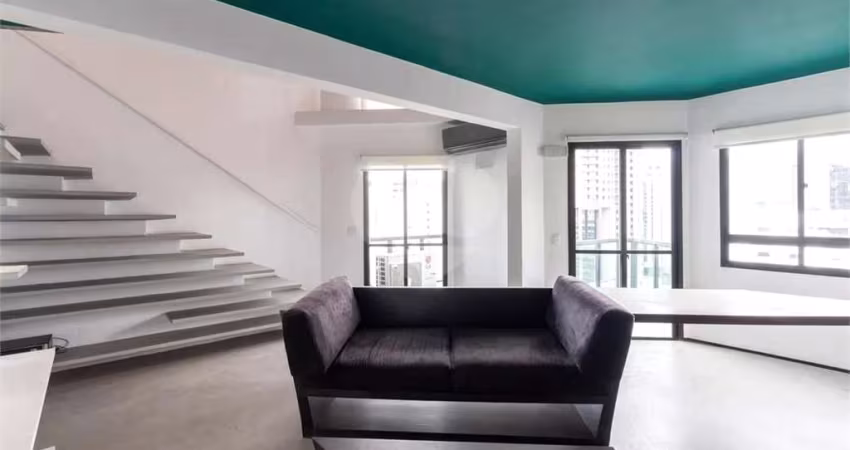 Apartamento 100m² para locação Itaim Bibi - 1 quarto/suíte -  2 vagas de garagem