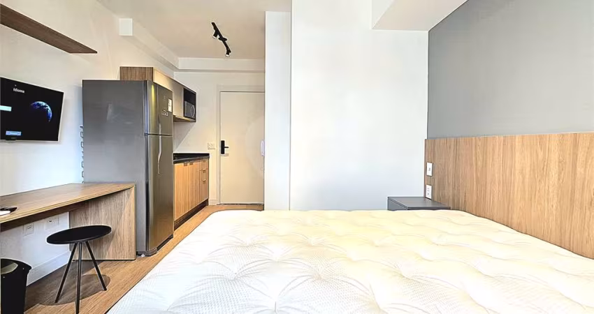 Apartamento Studio para venda mobiliado com lazer completo no Paraíso.
