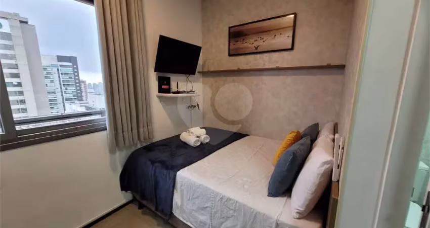 LINDO STUDIO MOBILIADO EM ANDAR ALTO NA ACLIMAÇÃO