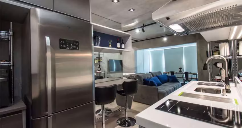 Apartamento mobiliado tipo studio 43m² com 01 vaga de garagem - consolação