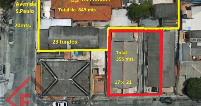 ÁREA de 1198m² em ótima Localização