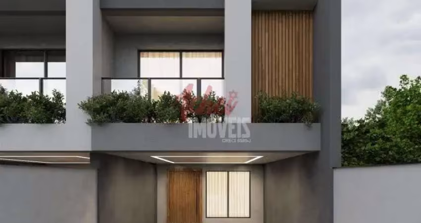 Sobrado geminado no saguaçú com 3 quartos para venda, 106 m²