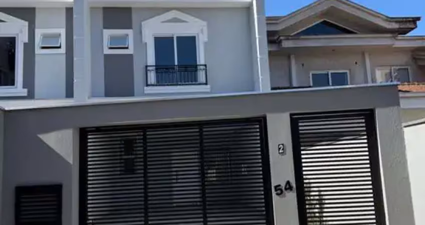 Sobrado geminado com 3 quartos  à venda, 160.00 m2 por r$880000.00  - atiradores - joinville/sc