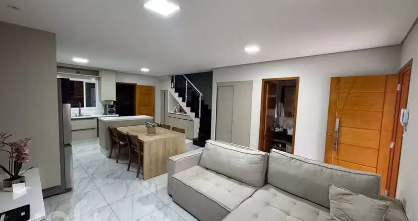 Casa com 2 quartos à venda na Rua Babilônia, 63, Parque Novo Oratório, Santo André