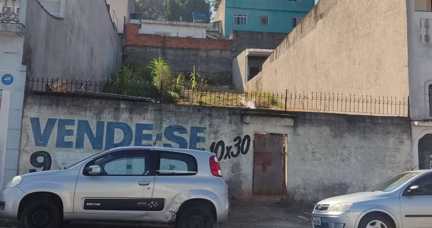 Terreno à venda na Rua Casimiro de Abreu, 287, Vila Aquilino, Santo André