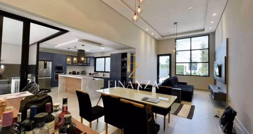 Casa com 3 dormitórios à venda, 200 m² por R$ 1.590.000,00 - Condomínio Jardins Di Roma - Indaiatuba/SP