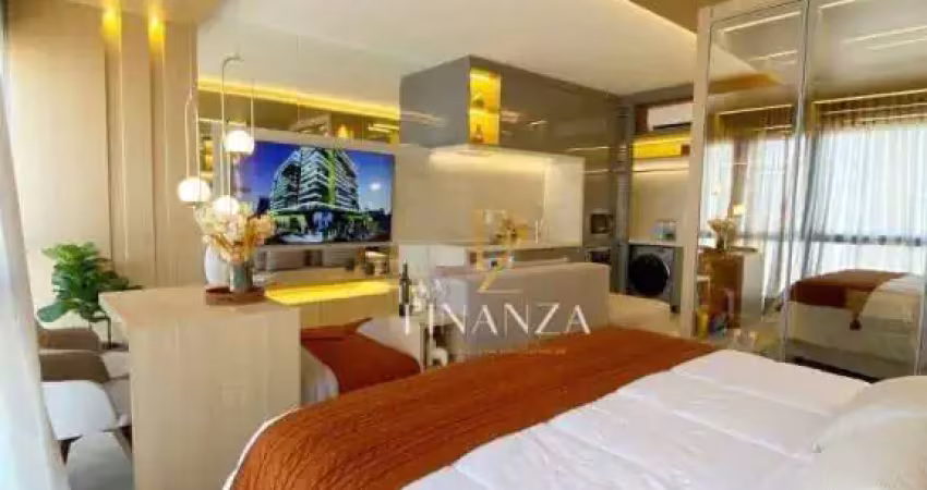 Apartamento com 1 dormitório à venda, 40 m² por r$ 458.774,00 - centro - indaiatuba/sp